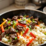 beef pepper rice