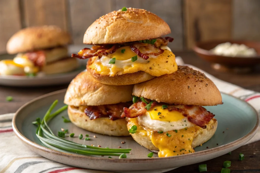 Crack Breakfast Sliders