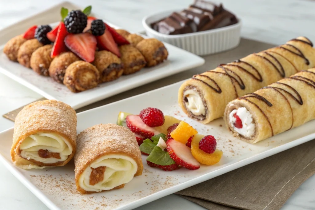desserts made with crescent rolls