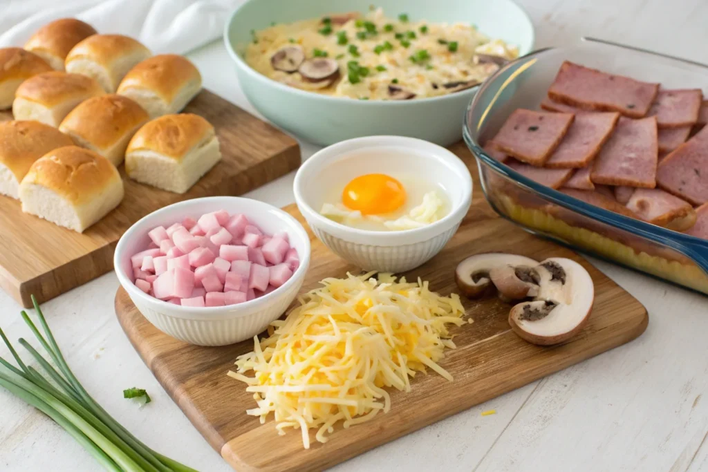 Breakfast Casserole with Crescent Rolls