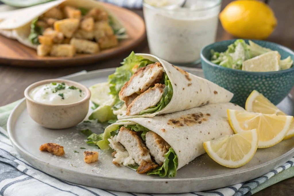 chicken-caesar-wrap