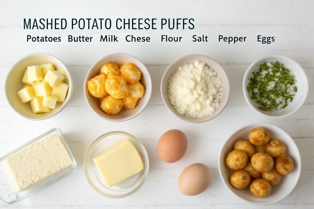 Mashed Potato Cheese Puff