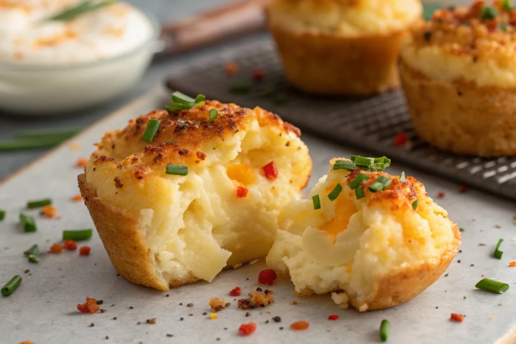 Mashed Potato Cheese Puff